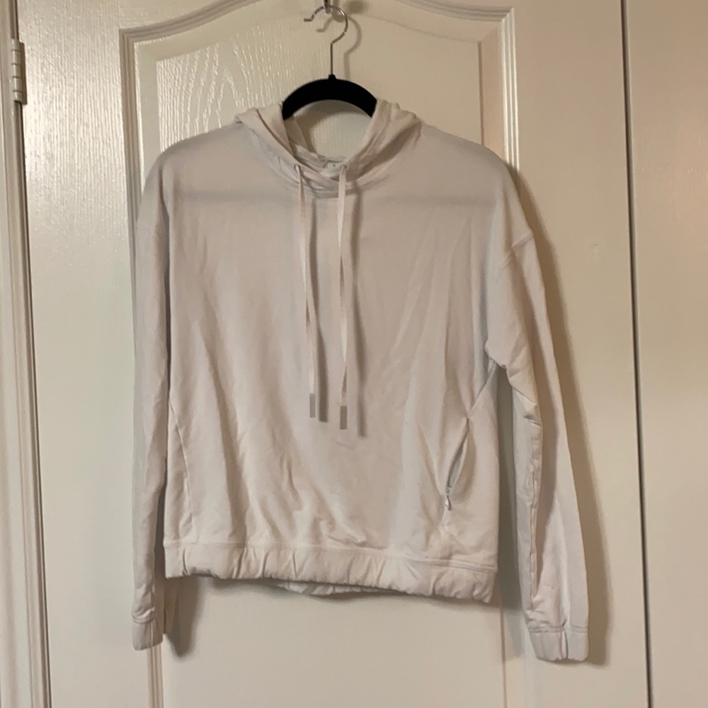 Lululemon crop white sweatshirt